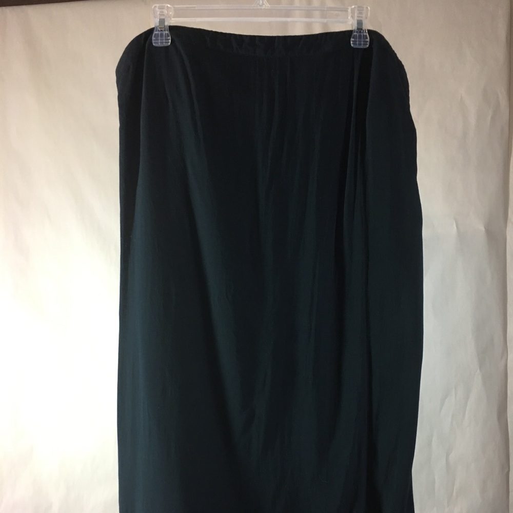 Gap black strapless dress XL